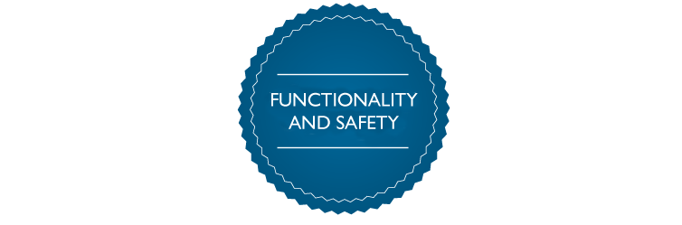functionality and safety