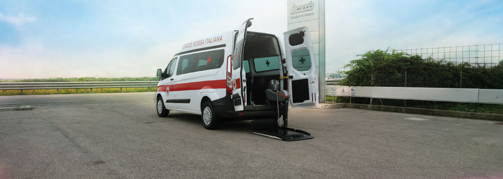 Special Conversion for disabled on Ford Transit Custom